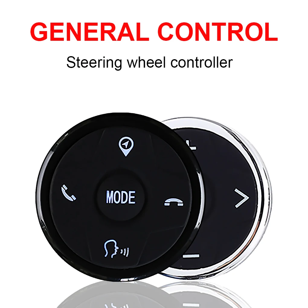 Controle Remoto Sem Fio Do Volante Do Carro, DVD, Navegação GPS, Rádio, 10 Chaves, Botões De Música