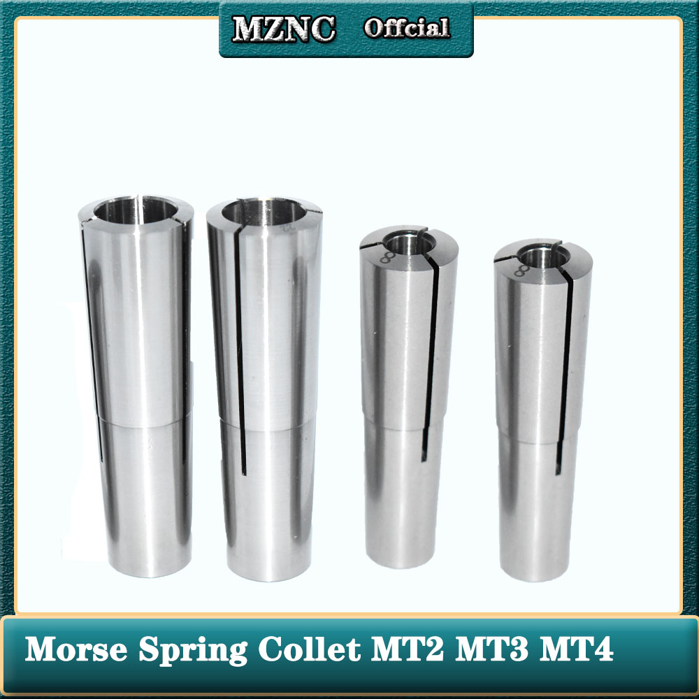 MT3 M12 chuck set benang M10 MT2 MS Mohs tapper collet morse presisi spring collet menjepit alat untuk mesin CNC penggilingan