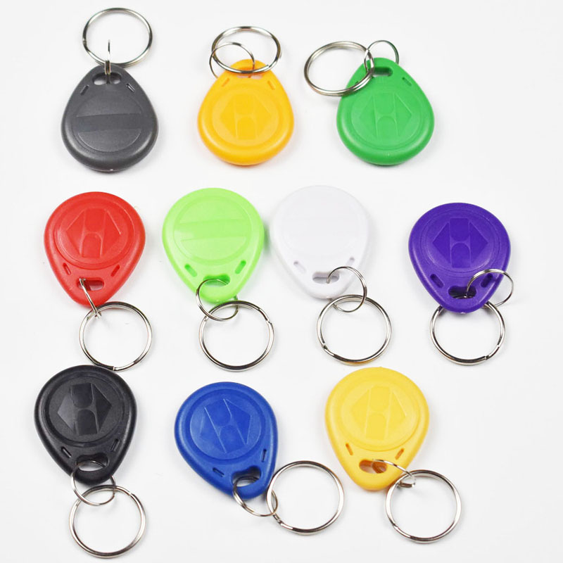 10 Cái/lốc ATMEL T5577 RFID Khóa Khách Sạn Fobs 125KHz Rewritable Dễ Đọc Và Viết Được Gần ABS Thẻ Điều Khiển Truy Cập