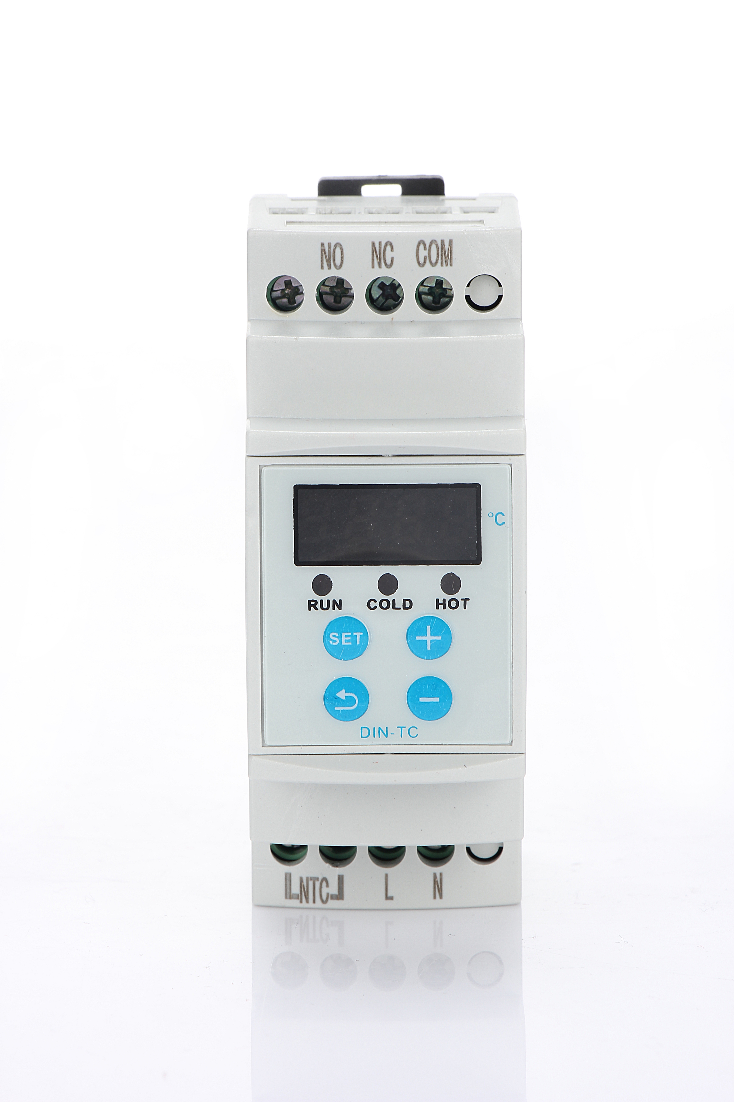 Termostato DIN-TC 220V controlador de temperatura tipo carril din