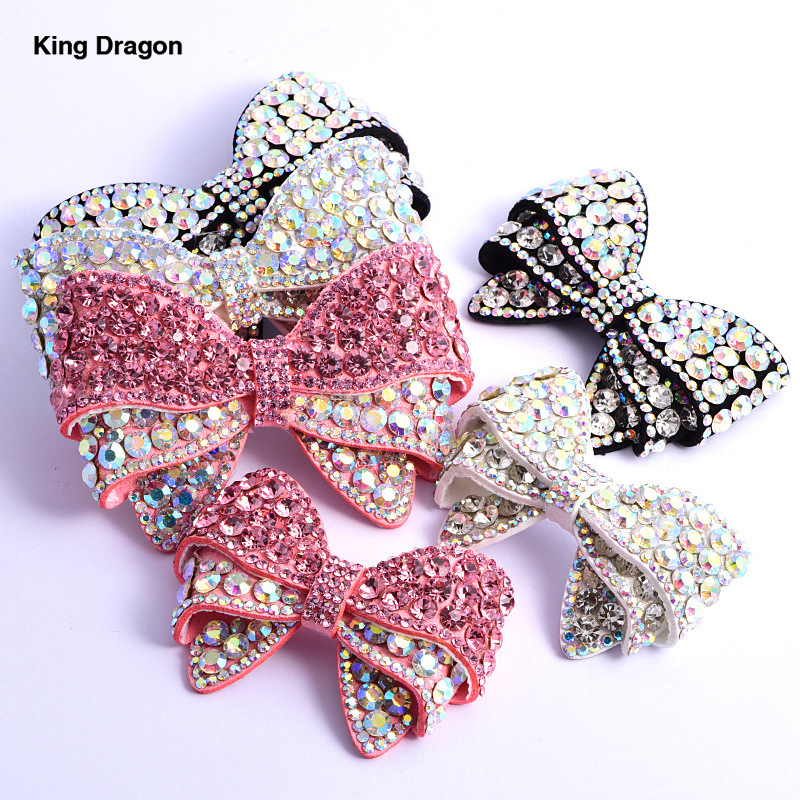 Nova chegada arco nó frisado bordado remendo remendos dos desenhos animados para chapéus saco emblemas apliques para roupas kd607