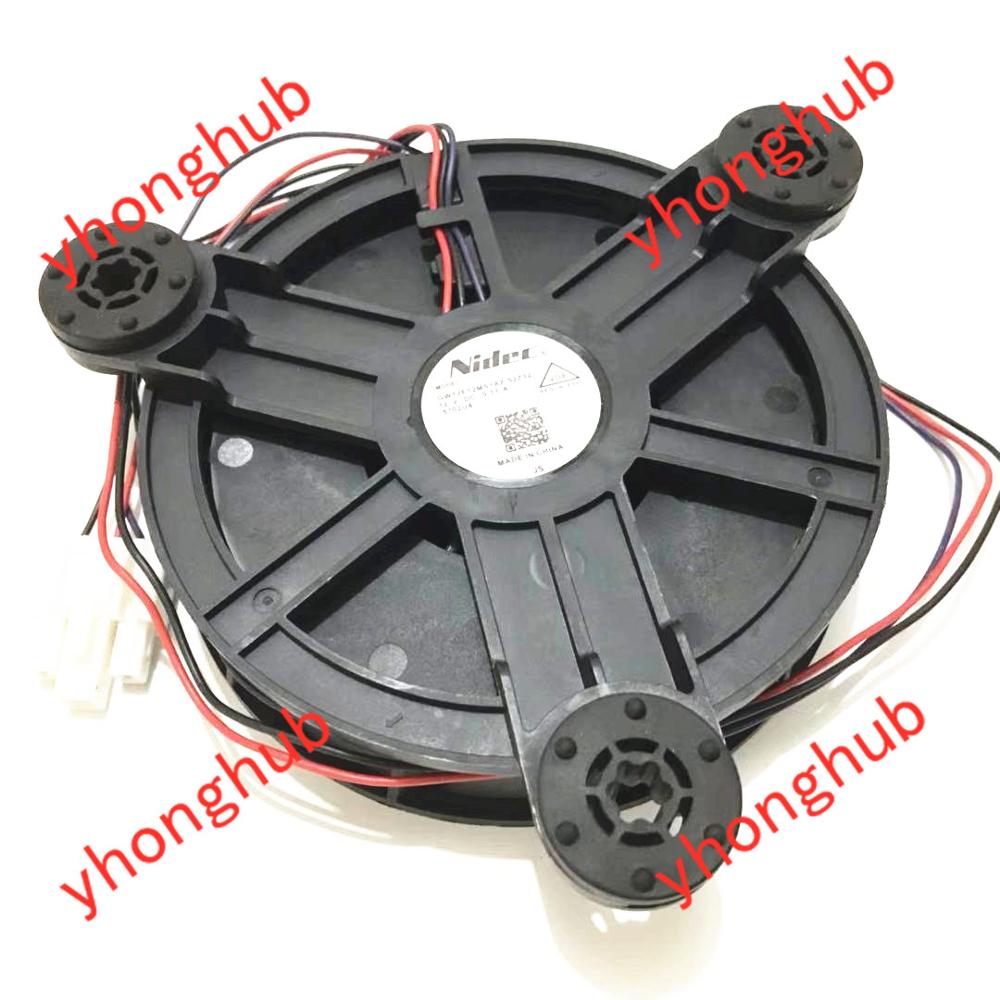 Nidec GW12E12MS1AZ-52 Z32 GW12E12MS1AZ-52Z32 DC 12V 0,33 A 3-Draht Server Lüfter