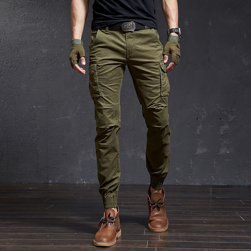 Mode Hohe Qualität Dünne Camouflage Casual Tactical Cargo Hosen Männlichen Streetwear Harajuku Jogger Männer Kleidung Camo Hosen