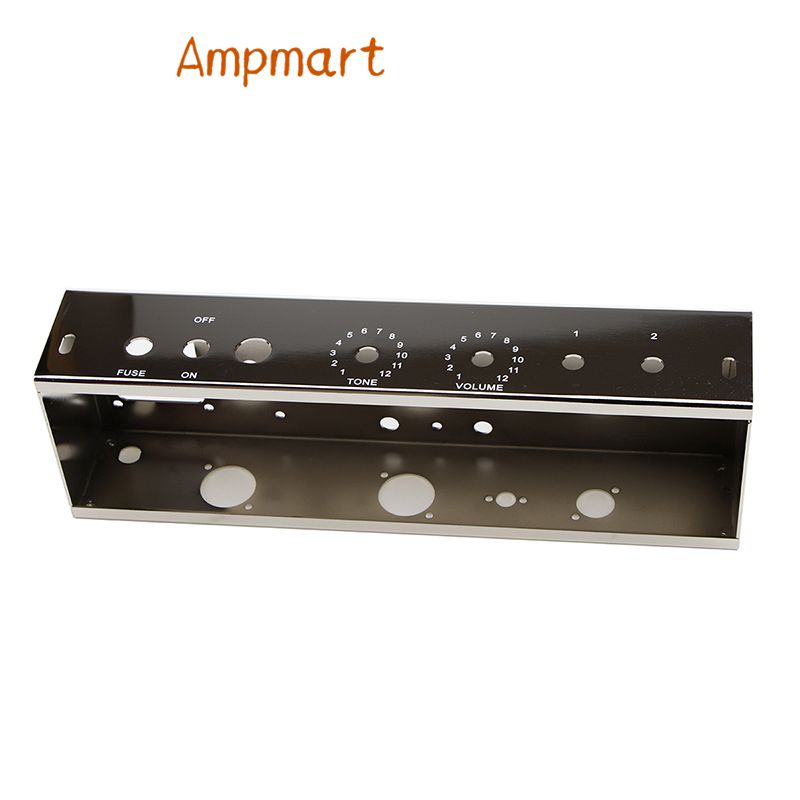 Ampmart 1pcs 5F2 TWEED PRINCETON STEEL CHASSIS CHROME PLATED