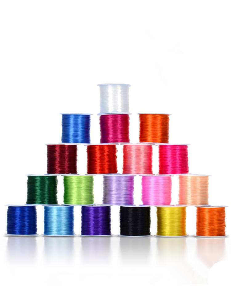 OAR-Strong Thread Elastic para DIY Pulseira De Cristal, Cabo De Linha, Fio, Cordas, Contas De Cristal, cromática, Ombre
