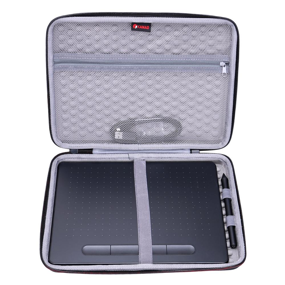 Wacom intuos描画タブレット用のxanadevaハードケース、無料のクリエイティブソフトウェアダウンロード、10.4 "x 7.8" 、ブラック