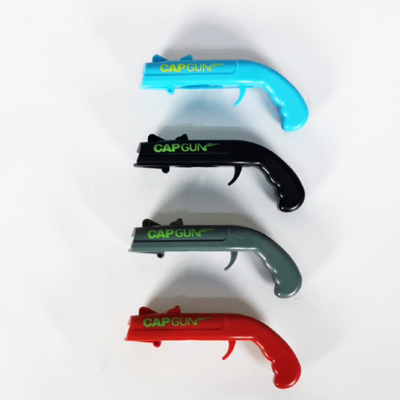 Apribottiglie può sparare Lancio Tappo di bottiglia di birra Pistola a forma di pistola Set di gadget da cucina Strumento da bar Cavatappi per apertura di bevande