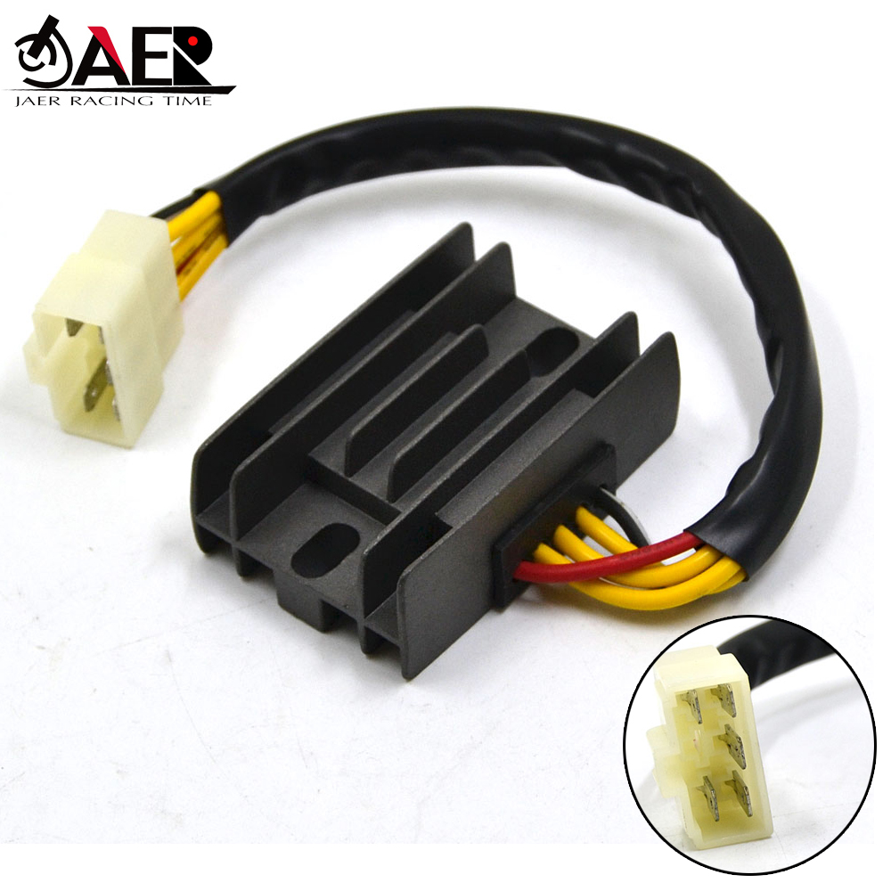 5 Spille Raddrizzatore Regolatore di Tensione per Suzuki DRZ250 DR-Z250 2001-2009 LT-F160 LT-F250 LT-F300 LTF160 LTF250 LTF300 LT160