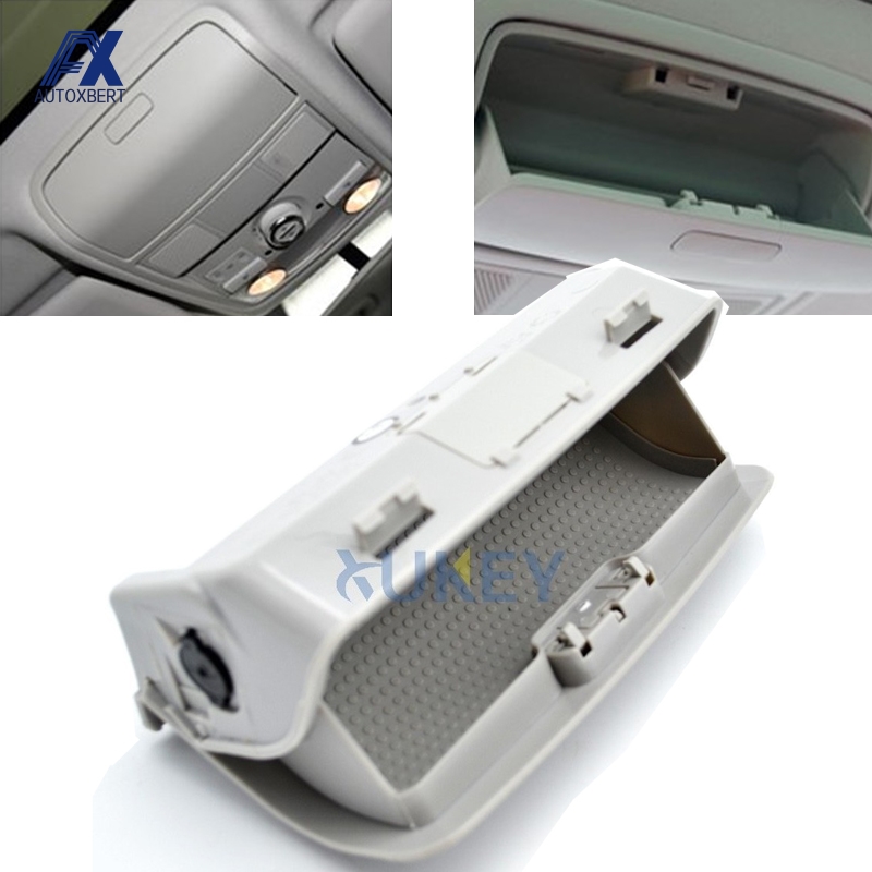 หลังคารถด้านในแว่นตากันแดดแว่นตากล่องสําหรับ VW Golf MK5 MK6 Passat B6 CC Tiguan Jetta MK5 Sharan Skoda Yeti ที่นั่ง