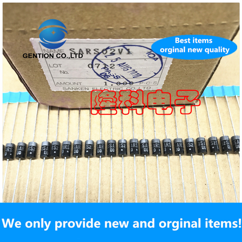 10 Uds 100% nuevo diodo rectificador original SARS02V1 SARS02 DO-15 motor Sanken importado de Japón baja pérdida de alto voltaje