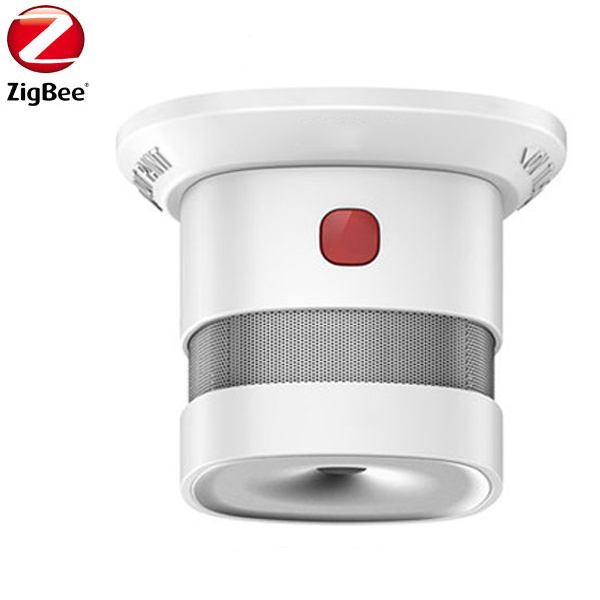Умный датчик пожарной сигнализации EN14604, одобренный детектор дыма Zigbee, работающий с домашним помощником KAKU Conbee 2