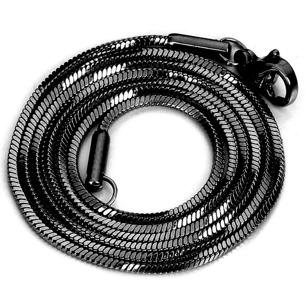Collana a catena serpente in acciaio inossidabile da donna clavicola di alta qualità per uomo donna gioielli regalo