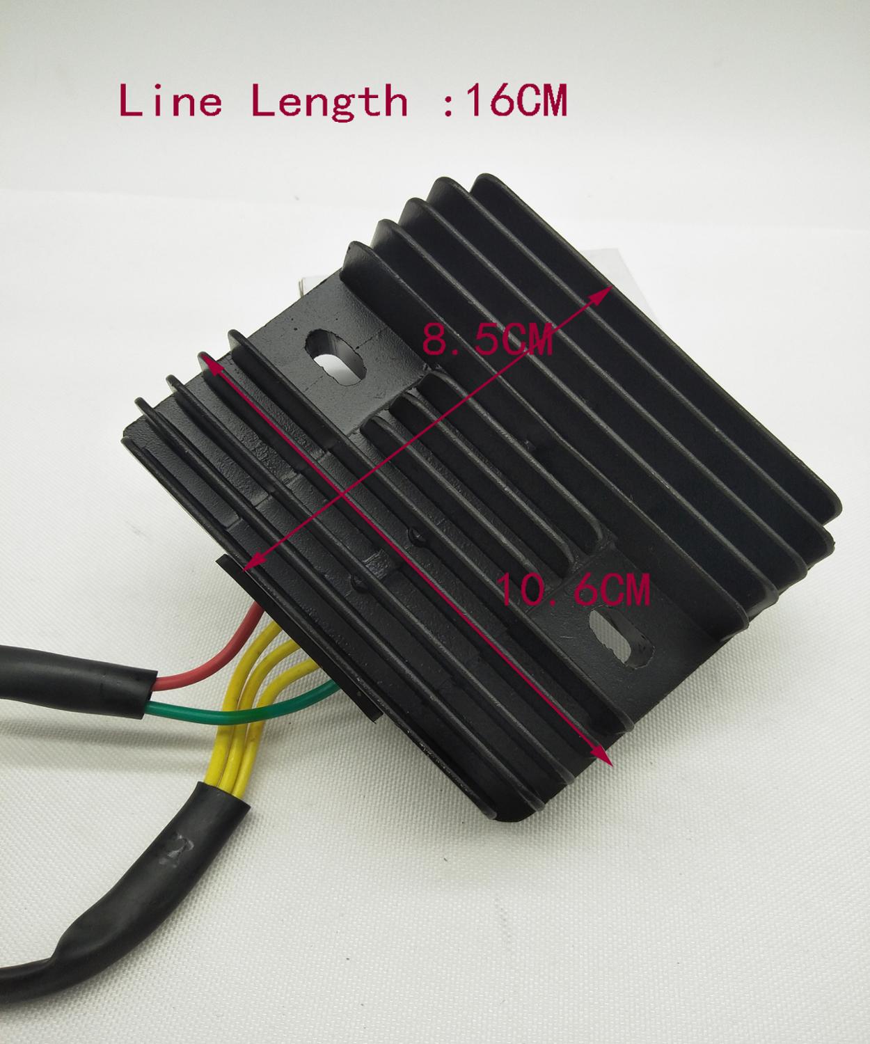 A334 Sepeda Motor 5 Kabel 18 Tiang Regulator Tegangan Penyearah Regulator Sepeda Motor Roda Tiga Pengisi Daya Penyearah Sepeda Roda Tiga