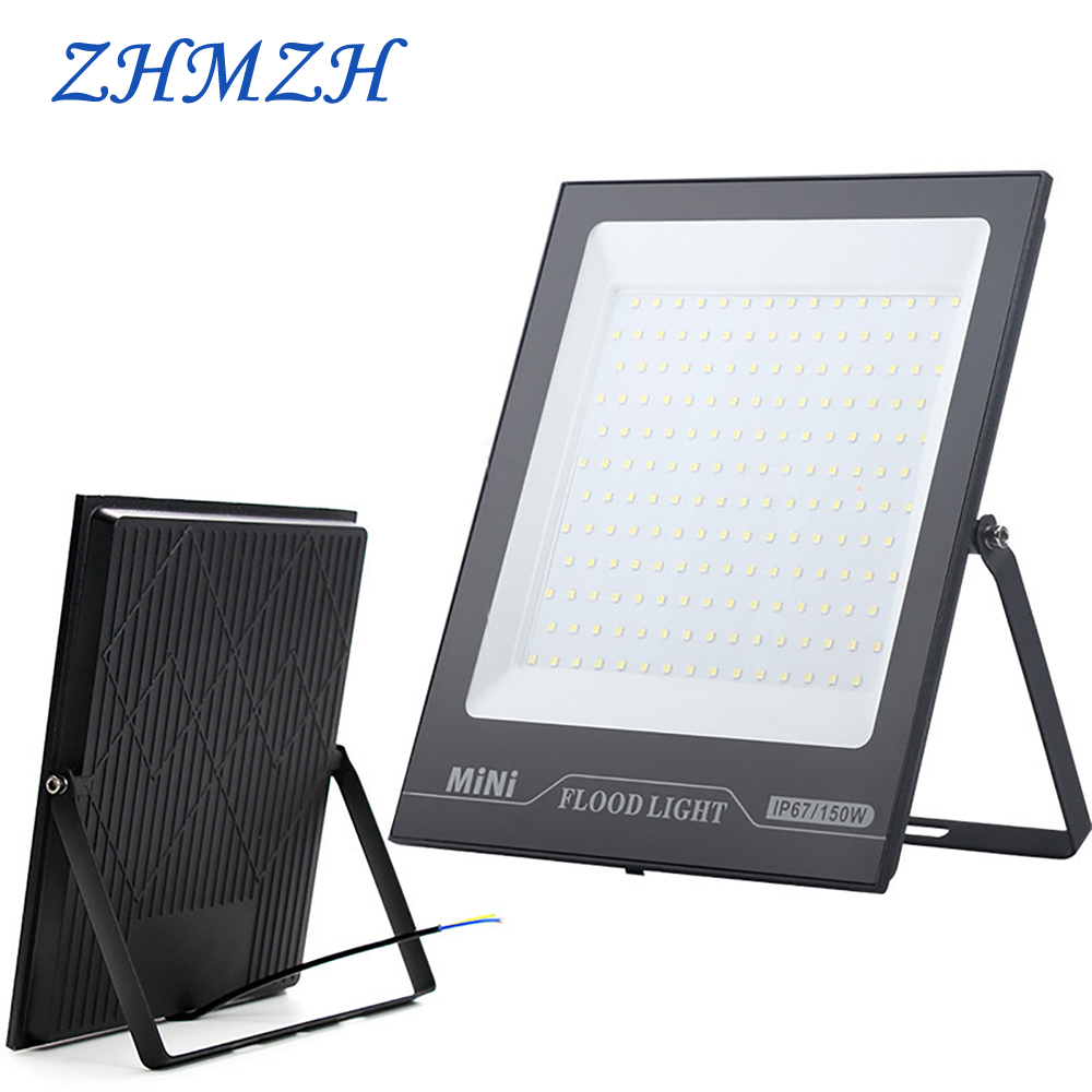 Reflector LED para iluminación exterior, lámpara de calle de 220V, 10W, 20W, 30W, 50W, 100W, 150W, impermeable, IP67