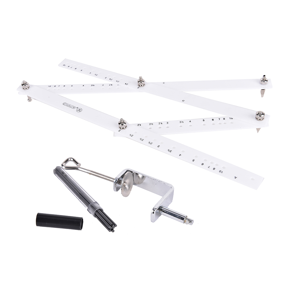 Heißer Verkauf 34cm Zeichnung Herrscher Künstler Pantograph Klapp Lineal Minderer Enlarger Werkzeug Kunst Handwerk Für Büro Schule Liefert