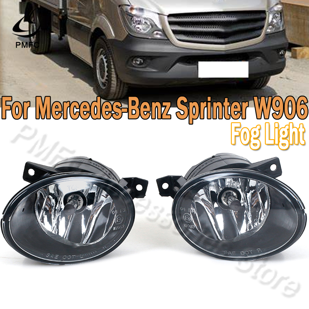 PMFC Voor Mercedes Benz Sprinter W906 2006-Voorbumper Mistlamp Lamp Met Halogeenlamp Mist Rijden Licht 9068203861 9068203961