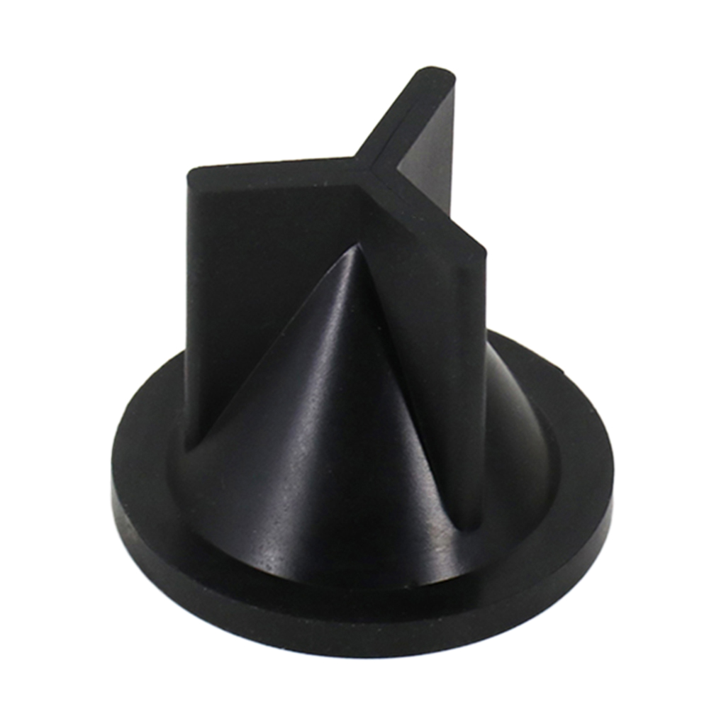 Boat Marine RV Toilette Joker Ventildichtung Vermeiden Sie versehentliche Verstopfungen, Schwarz