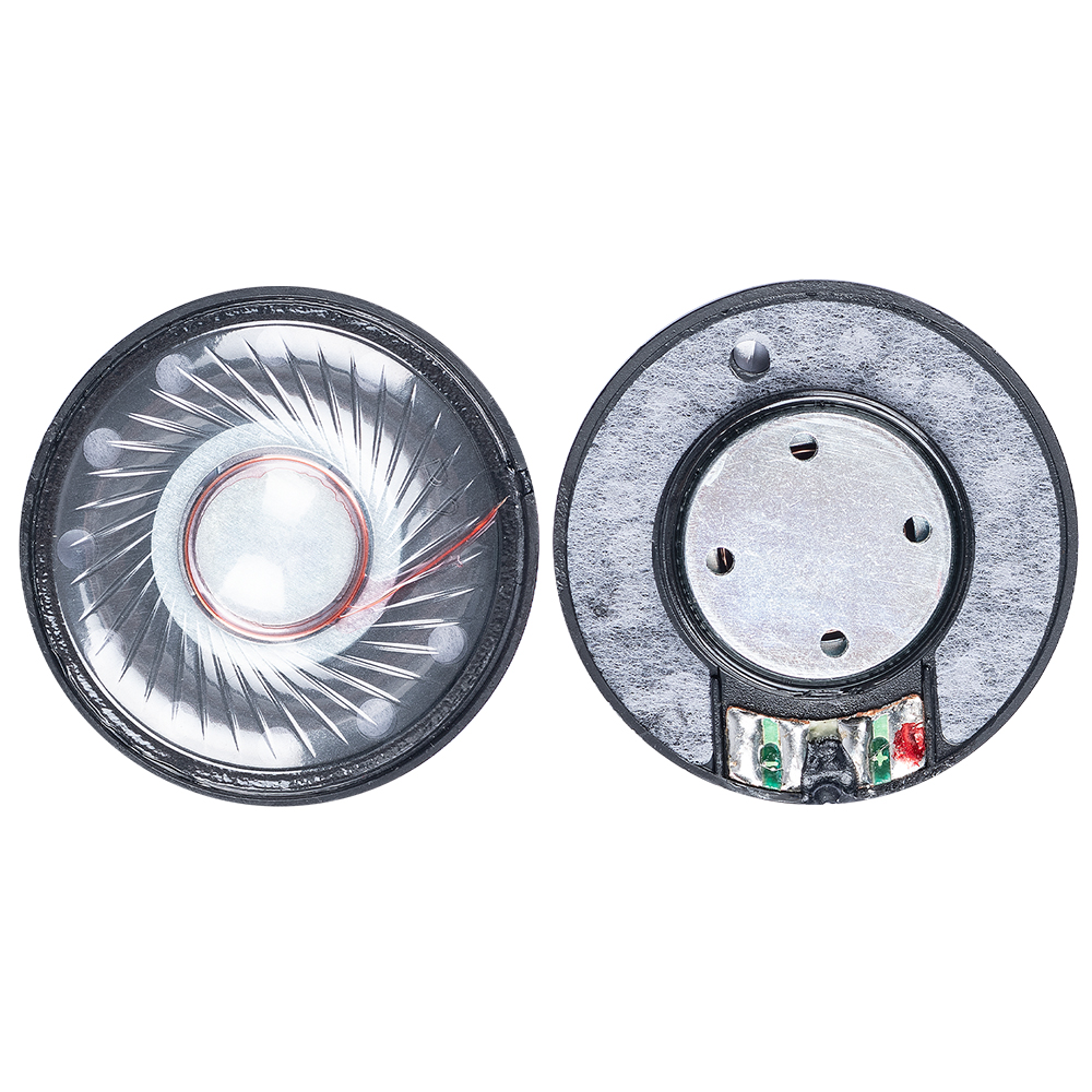 Altavoz de auriculares de 40mm, 32ohm para auriculares Bluetooth Diy, controlador de auriculares HifI 112db, piezas de reparación de auriculares de neodimio en venta, 2 uds.