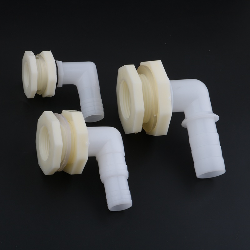 1/2 "3/4" 1 "ถึง 20/25 มม.ข้อศอก 90 องศาระบายน้ํา Connector Aquarium Fish TANK ท่อระบายน้ําอะแดปเตอร์ชลประทานท่อข้อต่อ