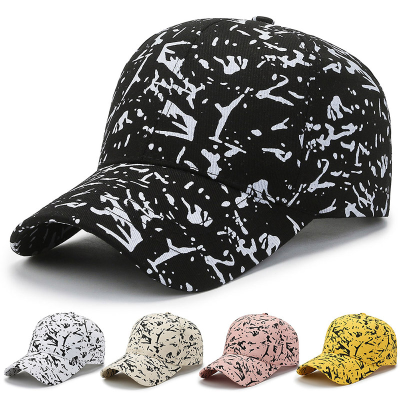 Mode Nieuwe Graffiti Vrouwen Heren Baseballpet Dames Heren Heren Heren Ademende Snapback Hoeden Zwart Casual Zonnehoeden Pet Voor Dames Heren
