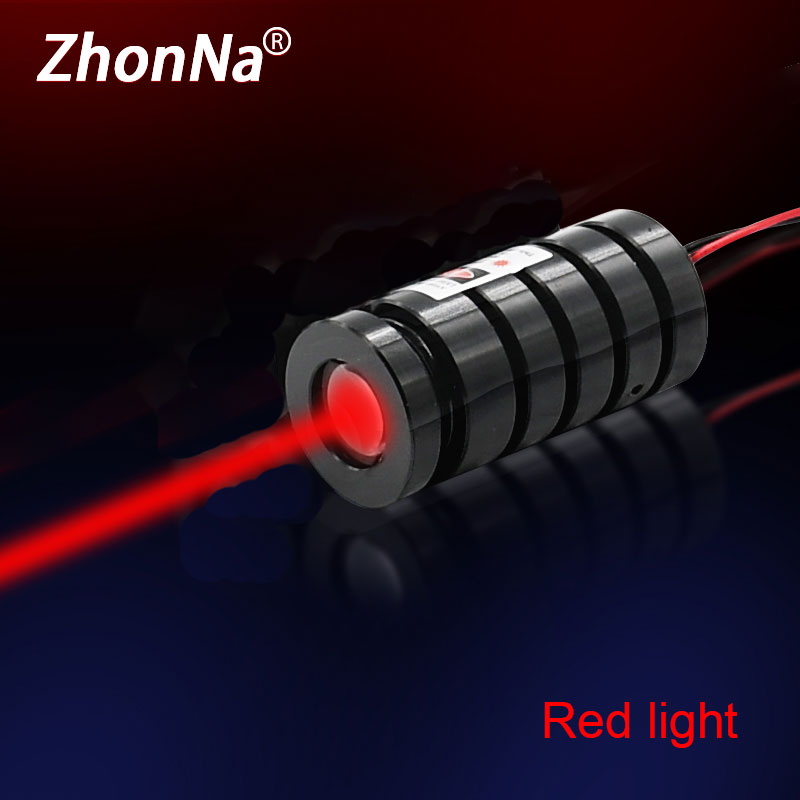 Module Laser rouge professionnel 100mW, éclairage de scène pour spectacle de fête DJ, barre KTV RGB, trois styles Optionsok, entrée 3-5V, coque en aluminium