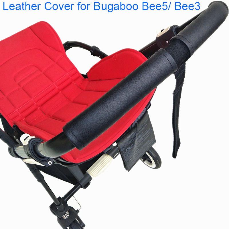 1:1 carrinho de bebê alça capa protetora de couro para Bugaboo Bee5 Bee3 Bee 5 3 6
