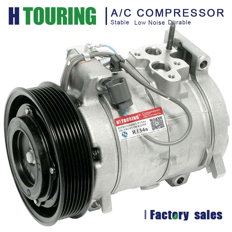 Compresseur AC 10S17C pour élément Honda 38810-PZD-A00 38800PZDA013 38810PZDA00 38810-PZD-A00 437230-5060 447220-4941