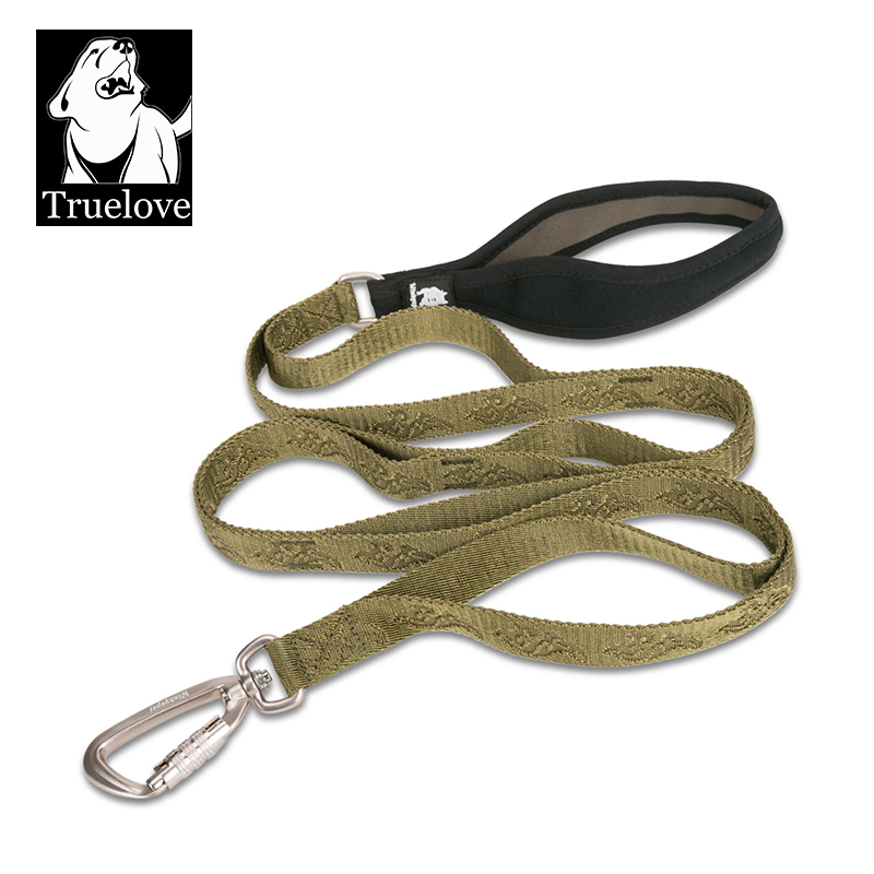 TRUELOVE-Correa de nailon para mascotas, gancho de aleación de Zinc, mosquetón, accesorios para perros, cuerda de plomo, mediano, grande, viaje feroz, suministros para mascotas, YL1831