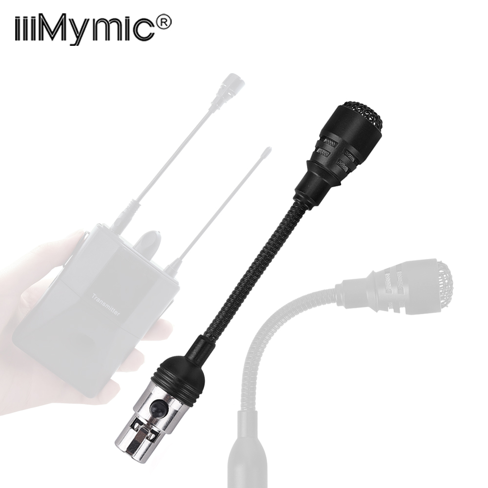 Microphone à condensateur unidirectionnel de Style professionnel, portable, pour SHURE, transmetteur BodyPack sans fil, micro verrouillable à 4 broches