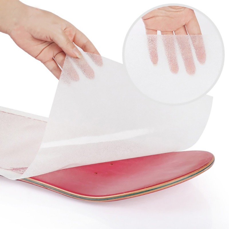 Skateboard Sticker Transparent Adhesive Sandpaper For Scooters Longboards Waterproof Double Rocker Boards Protector