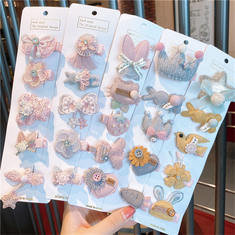 Korea Kawaii Prinses Cartoon Haarspelden Meisjes Kids Hair Clips Pin Haarspeldjes Accessoires Voor Kinderen Haarspeld Ornamenten Hoofdtooi