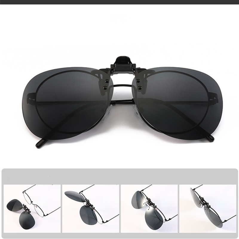 Goggle Flap Up Sonnenbrille Clip On Sonnenbrille Polarisierte UV 400 Sonnenbrille für Outdoor-Aktivitäten Reisen Sommermode