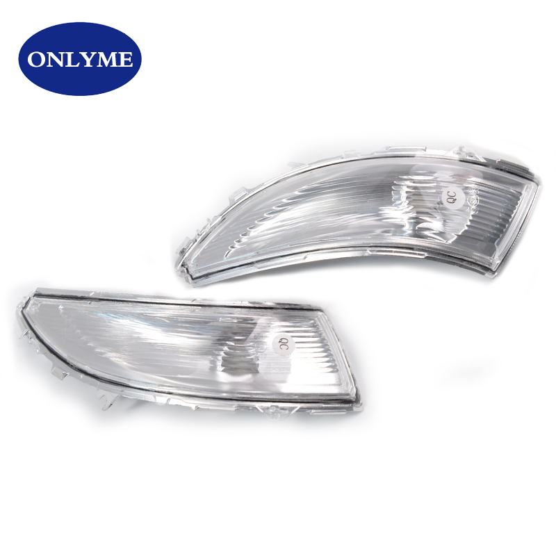 Lentille de clignotant de lampe d'indicateur de rétroviseur de voiture automatique pour RENAULT CAPTUR(2013-2019) CLIO(2012-2019) ZOE(2012-2019)