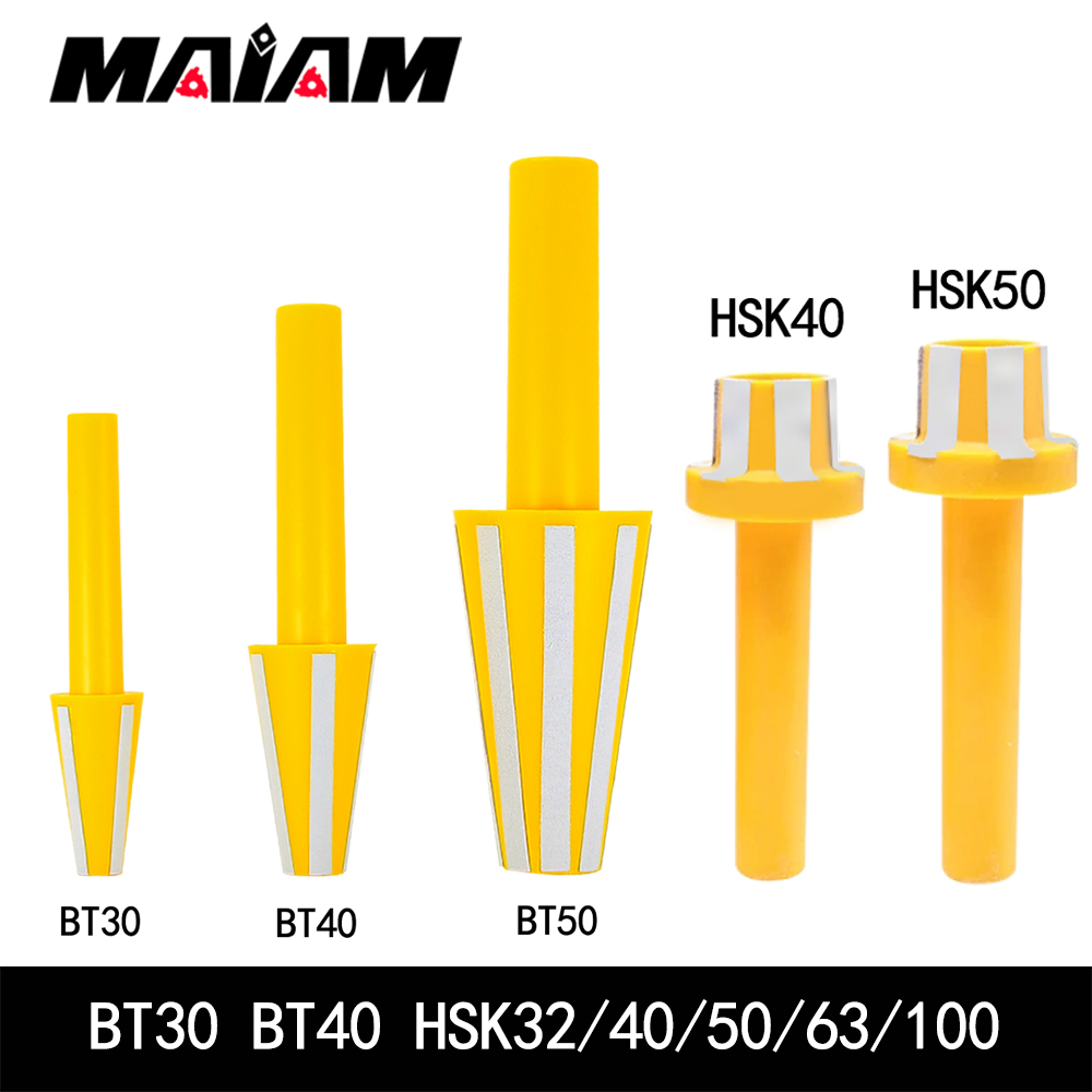 BT30 BT40 HSK25 HSK32 HSK40 HSK50 HSK63 HSK100 Чистящий стержень HSK BT Держатель инструмента Шпиндель Чистящий инструмент 25/32/40/50A E 63A 63E Инструмент
