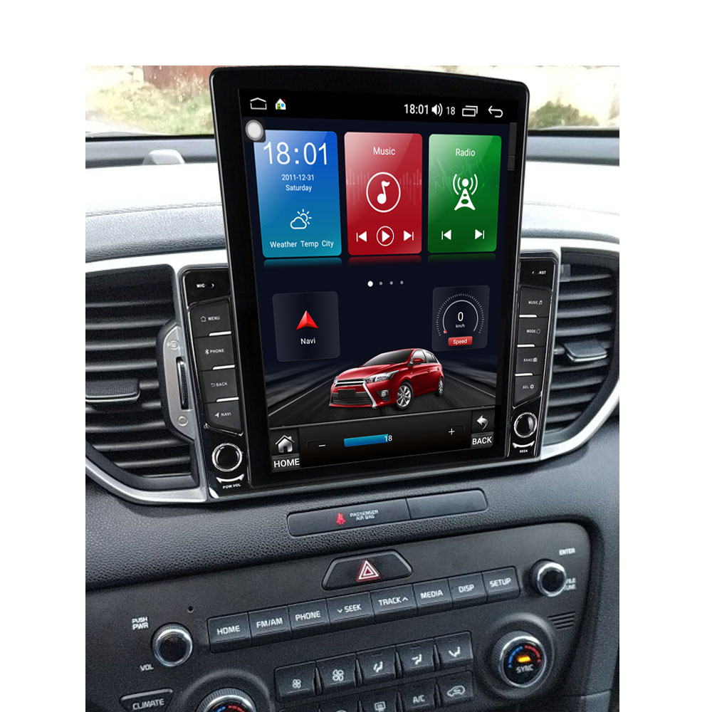 Voor Kia Sportage 2016 2017 -2022 Ips Dsp Tesla Screen Android 10 Auto Multimedia Speler Audio Radio Stereo Gps navi Head Unit Dsp