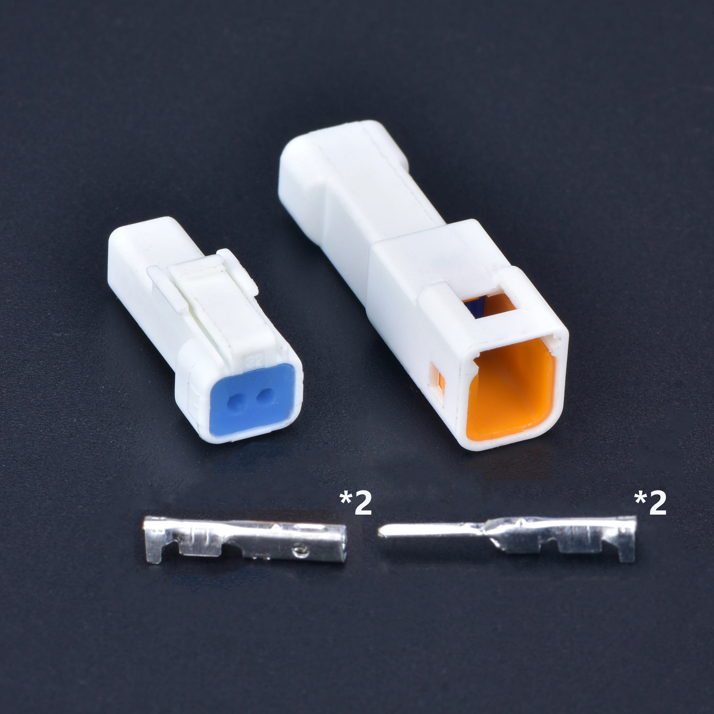 5 sets 2 Pin JWPF Automotive Waterproof Cable Connector Male or Female Butt Plug 02R-JWPF-VSLE-S 02T-JWPF-VSLE-S