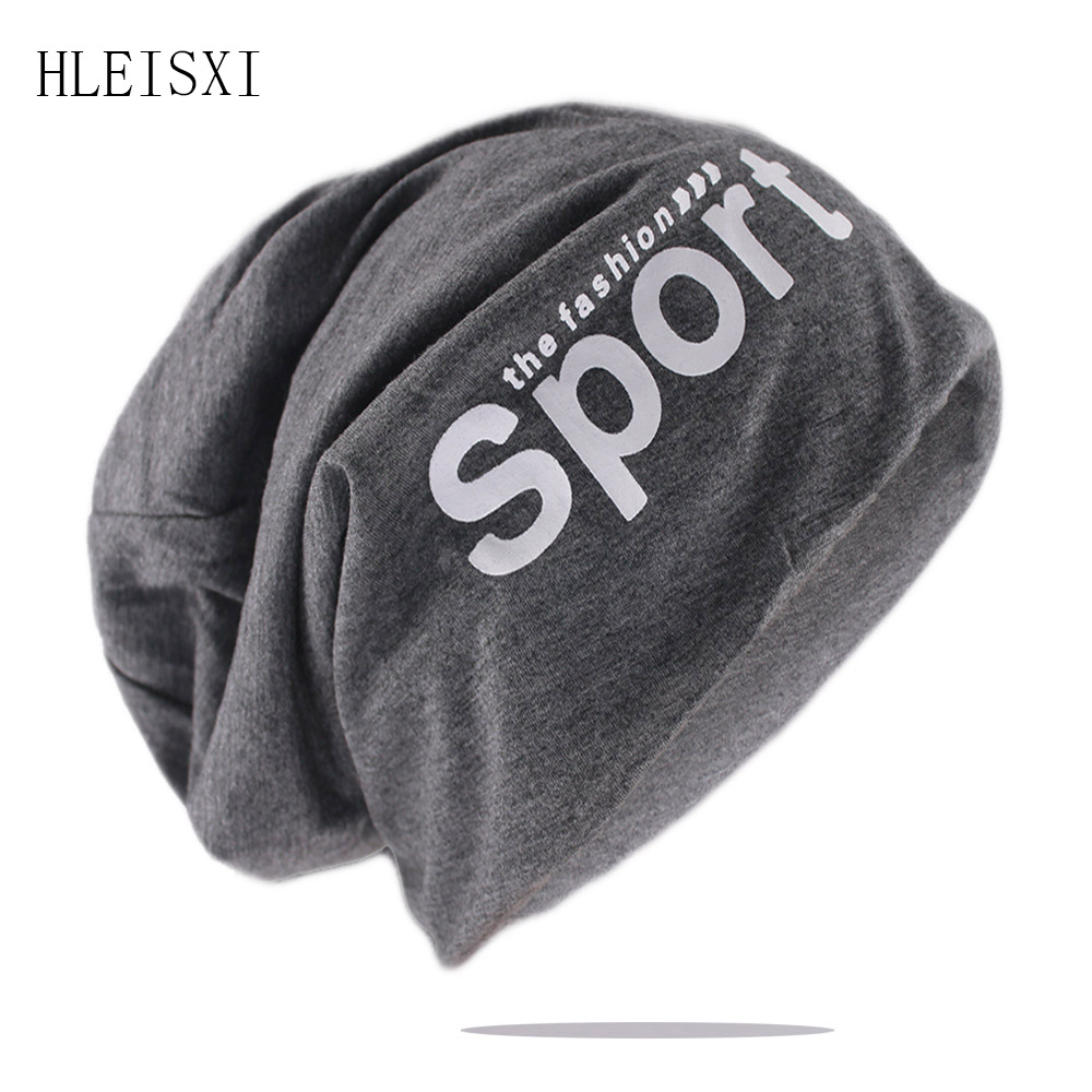 Topi tipis uniseks dewasa, topi beanie olahraga hangat musim semi musim gugur, topi kasual Hip Hop lembut untuk pria wanita