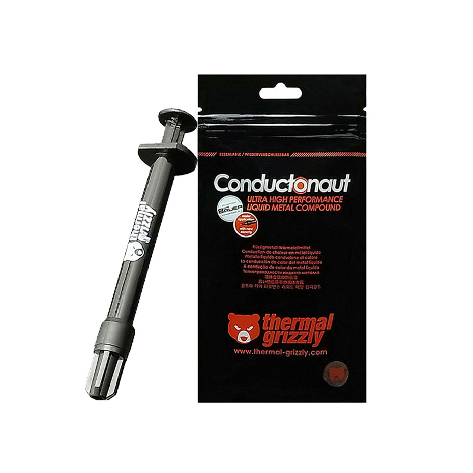 Thermische Grizzly Conductonaut 1G/5G 73W/Mk Computer Koeler Amd Intel Processor Vloeibare Metalen Thermische vet
