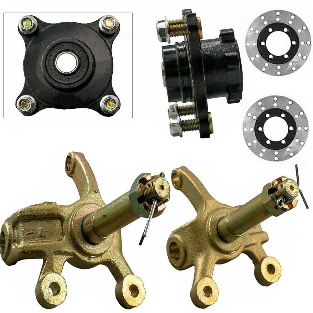 Wirnik tarczowy 125-250CC ATV Quad Przednie wrzeciono zwrotnicy + zespół piasty koła
