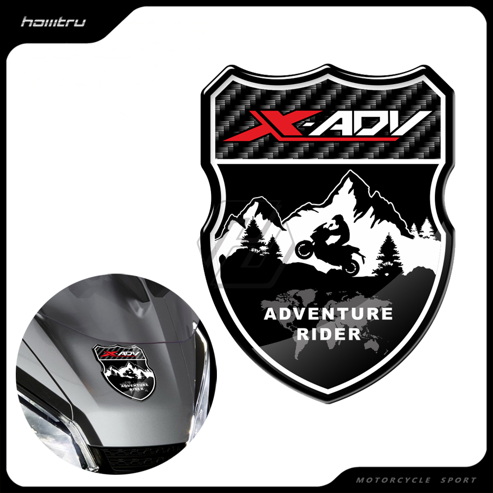 3D Motorcycle Sticker Case for HONDA X-ADV XADV 150 250 300 750 Adventure Rider Decals