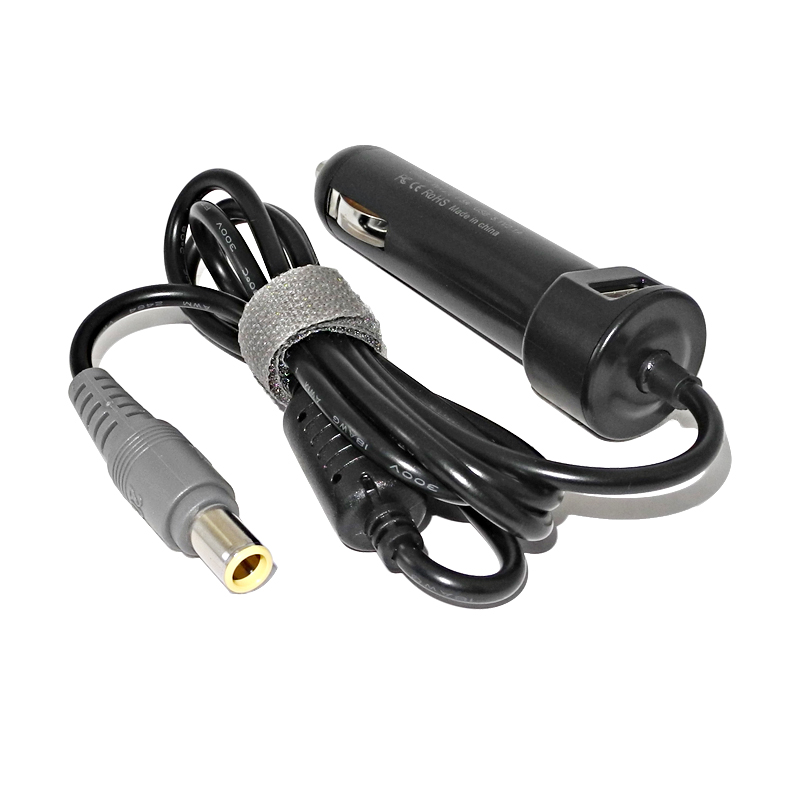 Dc Auto-oplader Voor Lenovo Thinkpad T420 T430 T500 T510 T520 T530 T60 T61 20V 3.25A 4.5A 90W laptop Power Adapter