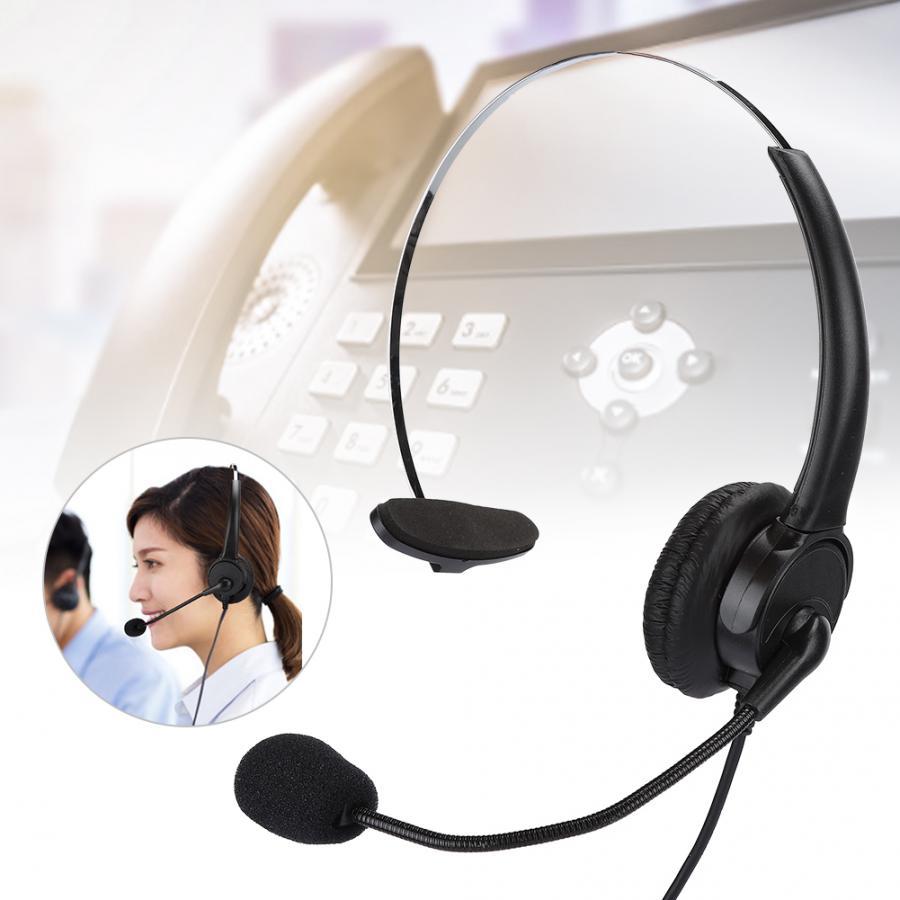 Los nuevos auriculares Mono para teléfono, auriculares para teléfono fijo con micrófono, tapones para el hogar, auriculares con cable, juego con mango