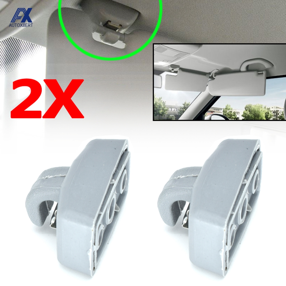 2X para VW Amarok Beetle Bora Transporter T4 T5 T6 Passat B5 Polo Saveiro Sharan Golf 4 Touran EOS Caddy Campmob parasol Clips