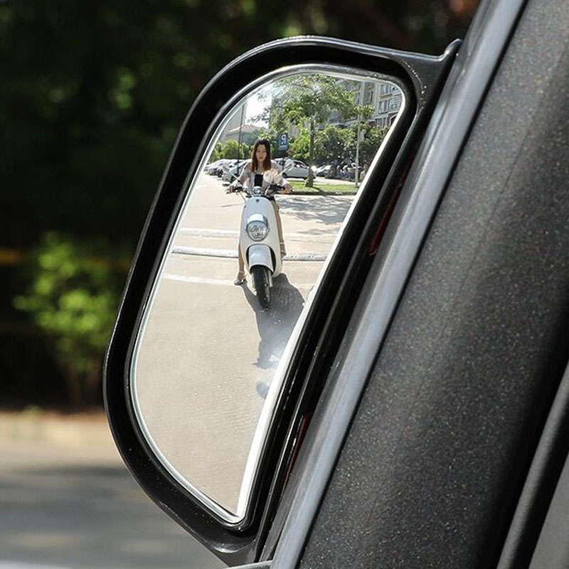 Specchietto retrovisore universale per auto specchietto retrovisore grandangolare per punto cieco B pilastro sedile posteriore specchio di osservazione ausiliario guida di sicurezza
