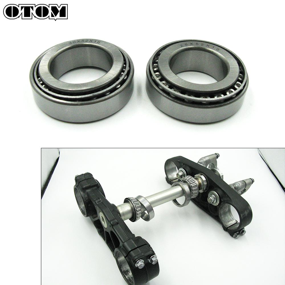 OTOM akcesoria motocyklowe zestaw uszczelek łożyska kierownicy dla YAMAHA YZ125 YZ250X YZ426F YZ450FX WR250R WR400F WR250X YZ250FX