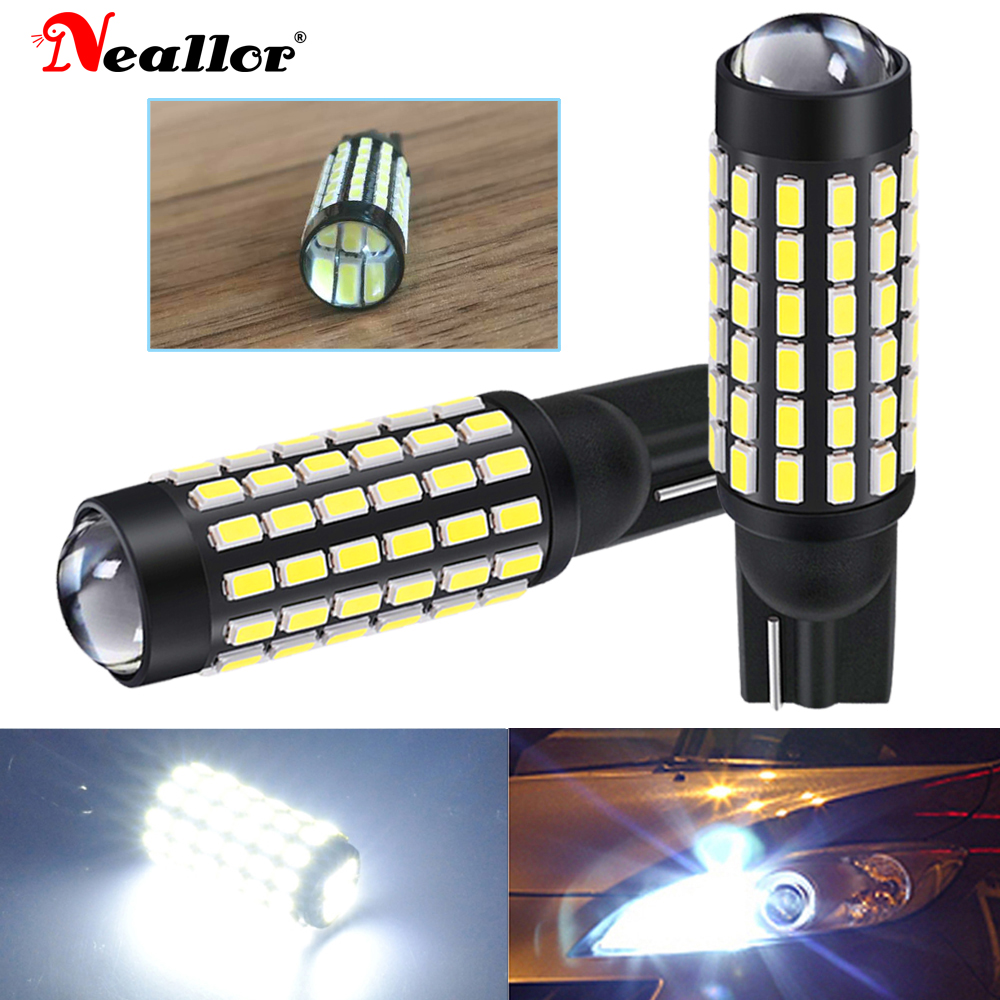 2x Ad Alta Potenza T10 194 920 912 921 168 LED Canbus Extreme Luminoso 78 SMD 3014 Chip Lampadine Parcheggio Auto Backup Retromarcia Ampia Luce 12v