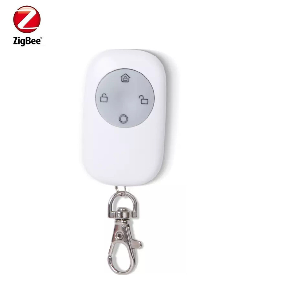 Mando a distancia inteligente Zigbee 3,0 con botón SOS para desarmar el brazo, función de 4 teclas, funciona con Zigbee2mqtt y asistente doméstico