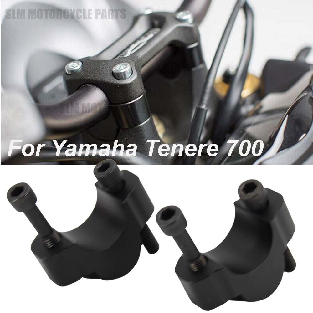 Montage de rehausseurs de guidon en aluminium CNC, accessoires de moto, Yamaha Tenere 700, Tenere700, Count700Z, CountZ 700