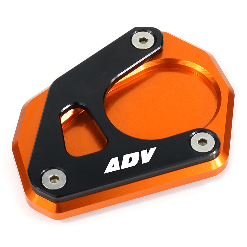 Soporte Lateral para KTM 390 ADV Adventure 2020-2021, Extensión de Base para el Soporte Lateral, Placa de Ampliación