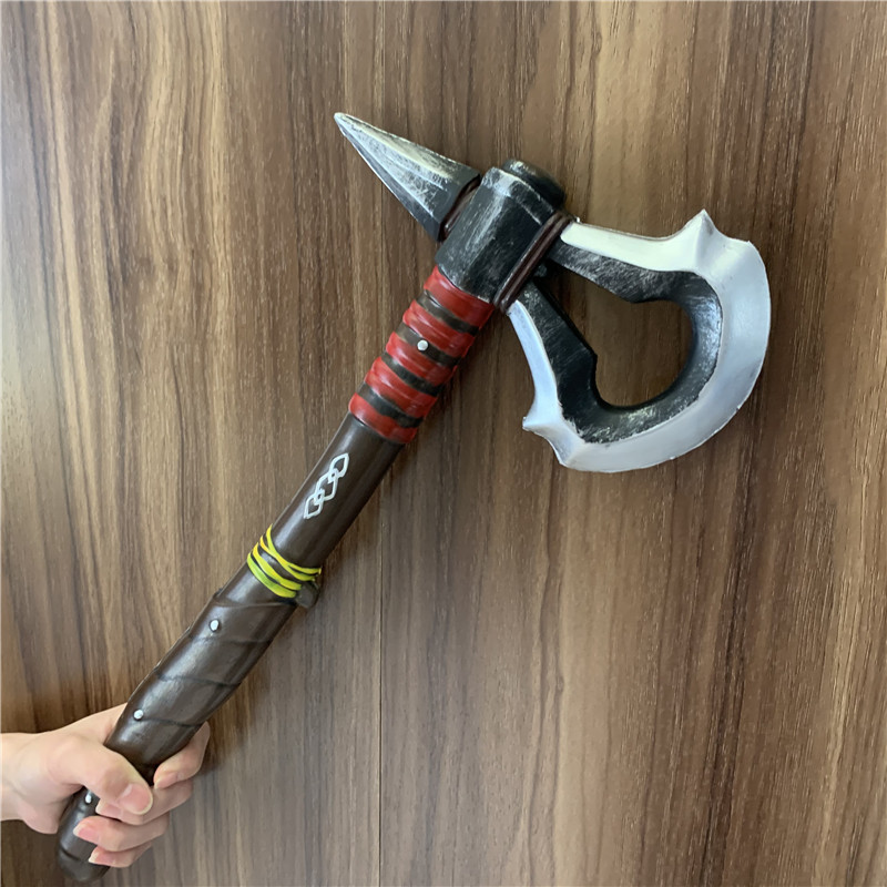 1:1 Cosplay Primitive Tribe Axt Piraten Axt Prop Waffe Rollenspiel Film Cos Totem Axt PU Waffe Modell Spielzeug Prop 47cm